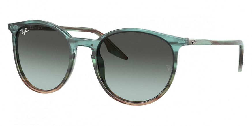 Ray-Ban™ RB2204 1394GK 54 - Striped Blue and Green