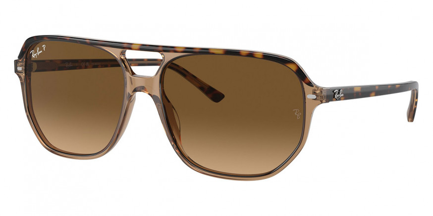 Ray-Ban™ Bill One RB2205 1292M2 57 - Havana on Transparent Brown