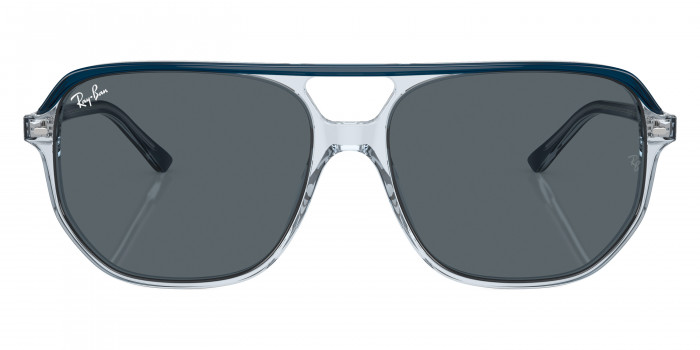 Ray-Ban™ Bill One RB2205 1397R5 57 - Blue on Transparent Blue