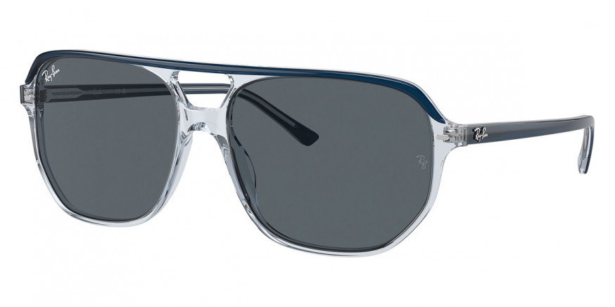 Ray-Ban™ Bill One RB2205 1397R5 60 - Blue on Transparent Blue