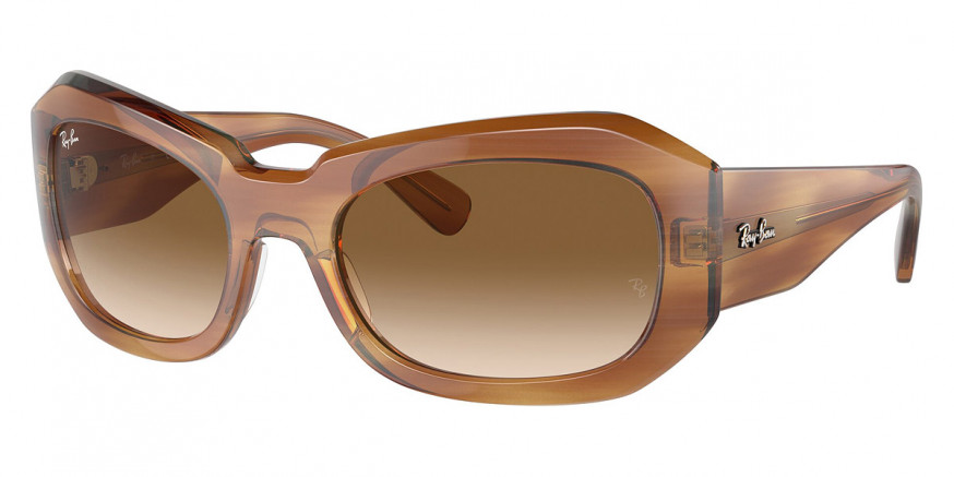 Ray-Ban™ Beate RB2212 140351 56 - Striped Brown
