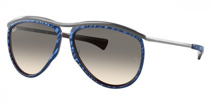 Color: Wrinkled Blue On Brown (131032) - Ray-Ban RB221913103259