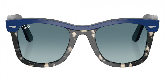 Ray-Ban™ RB2240 Wayfarer Street Neat 14453M 50 - Blue on Havana