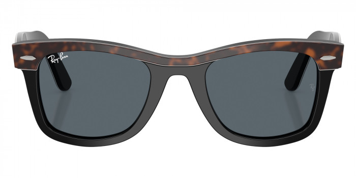 Ray-Ban™ RB2240F Wayfarer Street Neat 1441R5 52 - Havana on Black