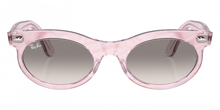 Ray-Ban™ Wayfarer Oval RB2242 138432 53 - Photo Waves Purple