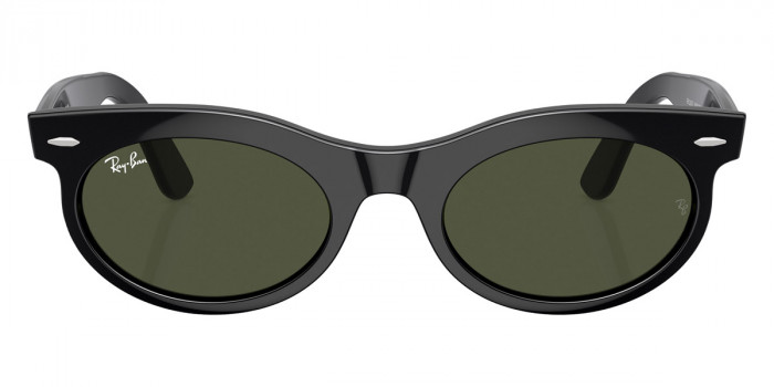 Ray-Ban™ Wayfarer Oval RB2242F 901/31 53 - Black