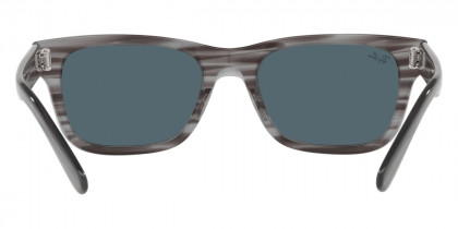 Color: Striped Gray (1314R5) - Ray-Ban RB2283F1314R555