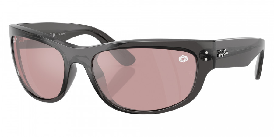 Color: Transparent Black (14543E) - Ray-Ban RB228914543E63