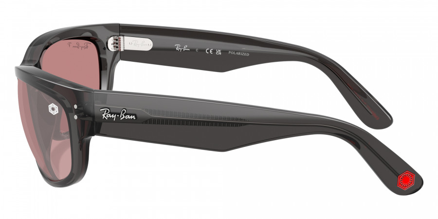 Color: Transparent Black (14543E) - Ray-Ban RB228914543E63