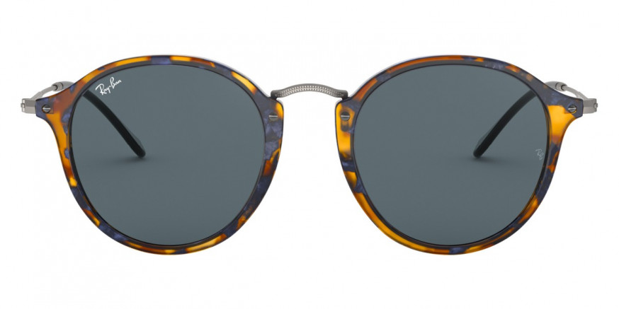 Ray-Ban™ Round RB2447 1158R5 49 - Spotted Blue Havana
