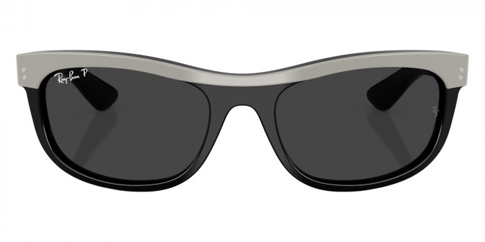 Ray-Ban™ RB2489 Balorama Street Neat 144248 62 - Gray on Black