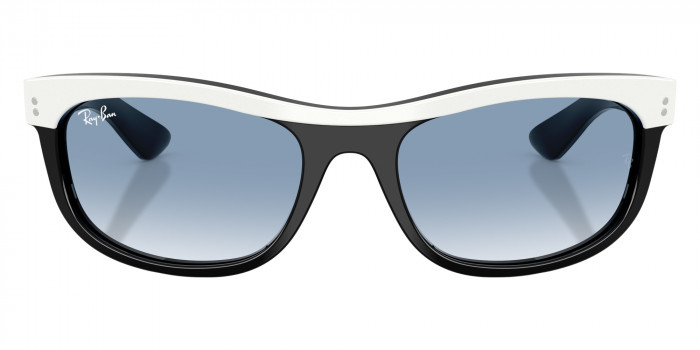 Ray-Ban™ RB2489 Balorama Street Neat 14443F 62 - White on Black