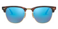 Sand Havana On Arista / Gray Mirrored Blue