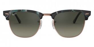 Ray-Ban™ Clubmaster RB3016 125571 51 - Spotted Gray/Green