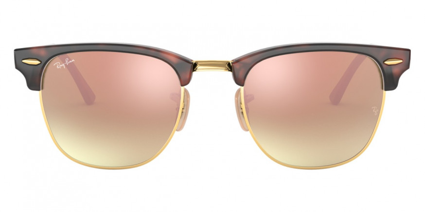 Ray-Ban™ Clubmaster RB3016 990/7O 49 - Red Havana