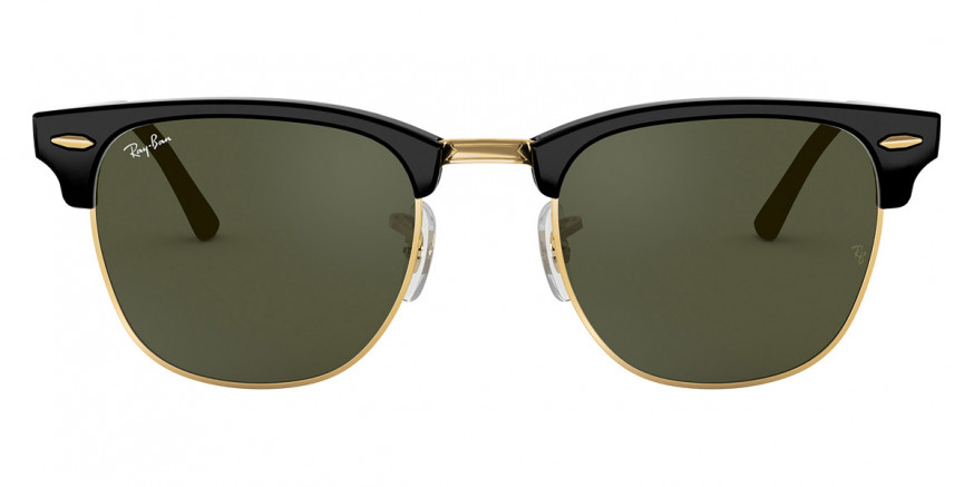 Ray-Ban™ Clubmaster RB3016 W0365 55 - Black on Gold