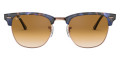 Spotted Brown/Blue / Clear Gradient Brown