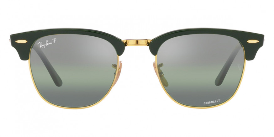 Ray-Ban™ Clubmaster RB3016F 1368G4 55 - Green on Arista