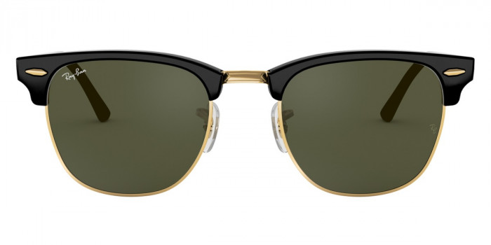 Ray-Ban™ Clubmaster RB3016F W0365 55 - Black On Arista