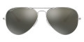 Silver / Gray Mirrored Silver Polarized
