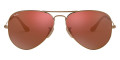 Demi Gloss Brushed Bronze / Red Mirrored