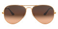 Shiny Light Bronze / Pink Gradient Brown