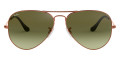 Shiny Medium Bronze / Green Gradient Brown