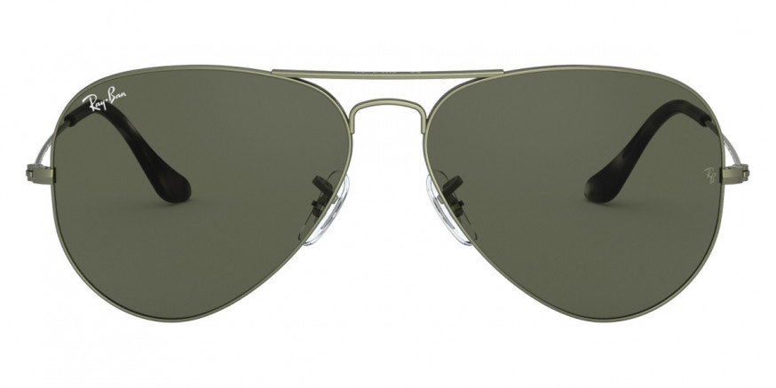 Ray-Ban™ Aviator Large Metal RB3025 919131 58 - Sand Transparent Green