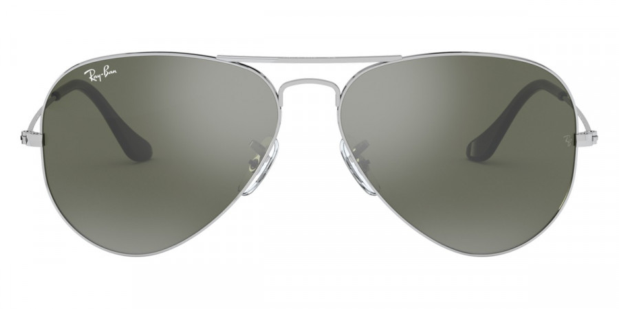 Ray Ban Aviator Large Metal RB3025 W3275 55 Silver Sunglasses