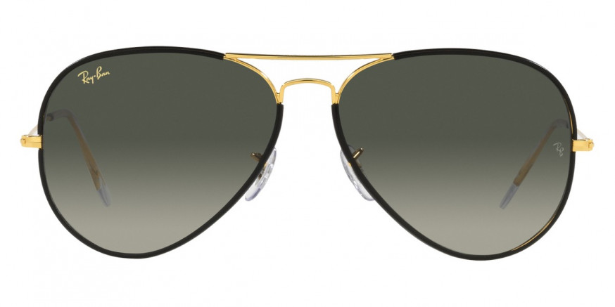 Ray-Ban™ Aviator Full Color RB3025JM 919671 58 - Black On Legend Gold