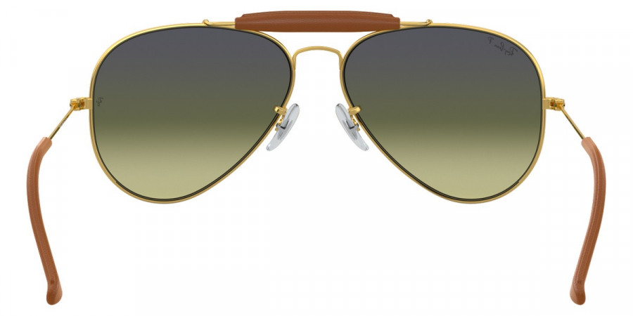 Color: Light Brown Leather On Arista (001/M9) - Ray-Ban RB3422Q001/M958