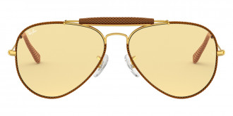 Color: Leather Light Brown (90424A) - Ray-Ban RB3422Q90424A58