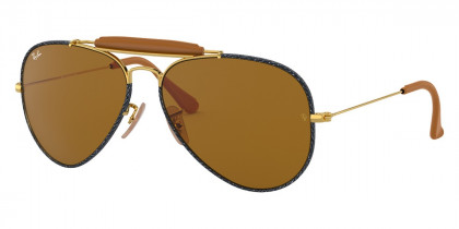 Color: Gold/Blue Jeans (919233) - Ray-Ban RB3422Q91923358
