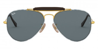 Color: Gold/Blue Jeans (9193R5) - Ray-Ban RB3422Q9193R558