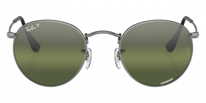 Ray-Ban™ Round Metal RB3447 004/G4 50 - Gunmetal