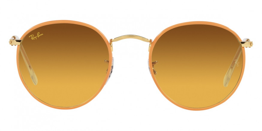 Ray-Ban™ Round Full Color RB3447JM 91963C 50 - Yellow On Legend Gold
