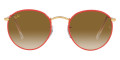 Red On Legend Gold / Clear Gradient Brown