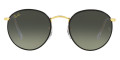 Black On Legend Gold / Gray Gradient