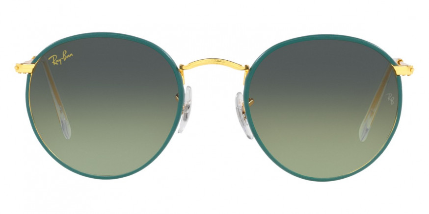 Ray-Ban™ Round Full Color RB3447JM 9196BH 50 - Petroleum On Legend Gold