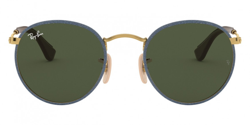 Ray-Ban™ Round Craft RB3475Q 919431 50 - Blue Jeans On Arista