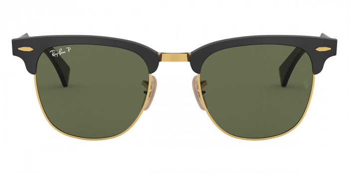 Ray-Ban™ Clubmaster Aluminum RB3507 136/N5 51 - Black On Arista