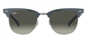 Color: Brushed Blue on Silver (924871) - Ray-Ban RB350792487151
