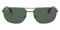 Matte Gunmetal / Dark Green
