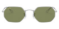 Silver / Bottle Green