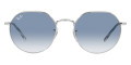 Silver / Clear Gradient Blue