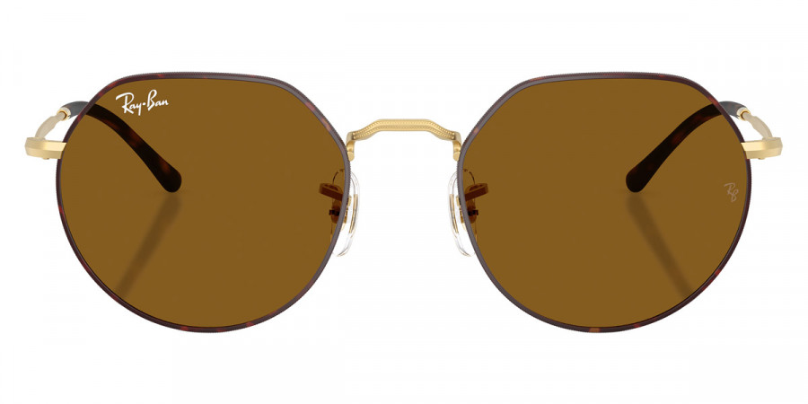 Ray-Ban™ Jack RB3565 927533 53 - Matte Havana on Matte Arista Gold