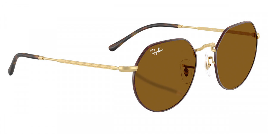 Color: Matte Havana on Matte Arista Gold (927533) - Ray-Ban RB356592753353