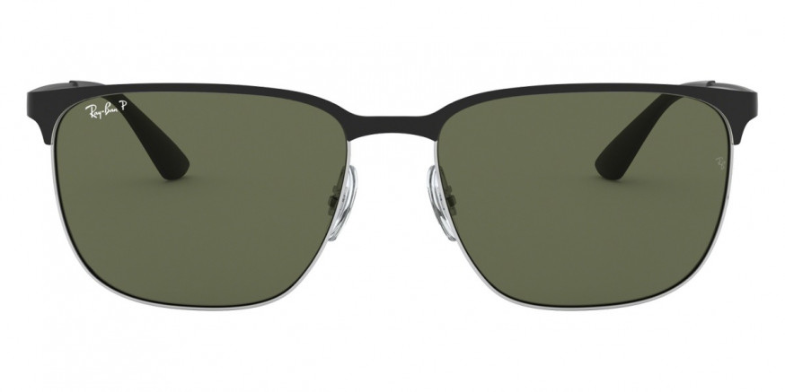 Ray-Ban™ RB3569 90049A 59 - Black On Silver