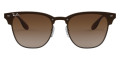 Gunmetal Striped / Brown Gradient