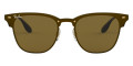 Brushed Gold / Dark Brown
